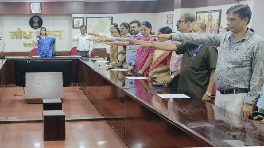 लोकभवन में सतर्कता जागरूकता सप्ताह का शुभारंभ