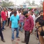 पावर हाउस फ्लाईओवर से गिरकर युवती की मौत