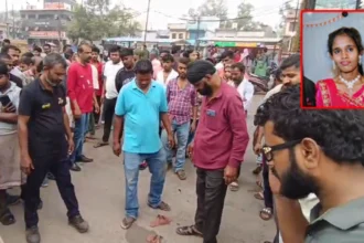 पावर हाउस फ्लाईओवर से गिरकर युवती की मौत